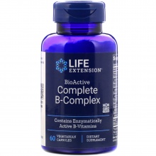  Life Extension BioActive Complete B-Complex 60 