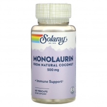  Solaray Monolaurin From Natural Coconut 500  60 