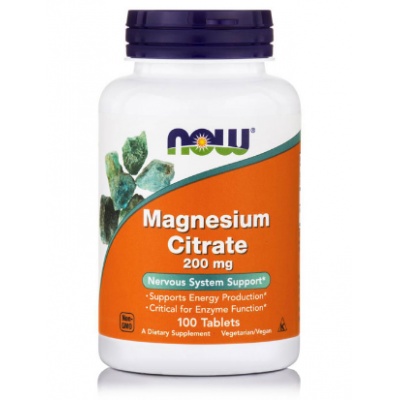  NOW Magnesium Citrate 200  100 