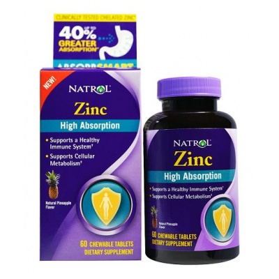  NATROL Zinc High Absorption 60 