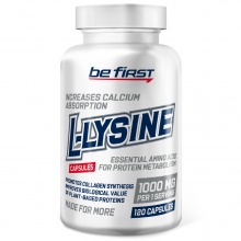 Аминокислота  Be First L-Lysine 120 капcул