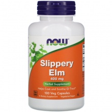 Спец препарат Now Slippery Elm 400 mg 100 капсул