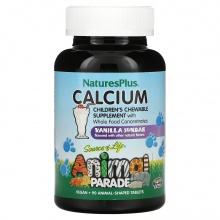 Витамины Nature’s Plus Animal Parade Calcium 90 таблеток