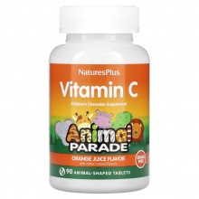 Витамины Natures Plus Animal Parade Vitamin C 90 капсул
